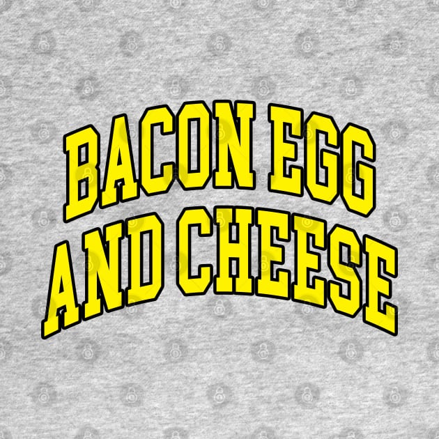 Bacon Egg and Cheese by artnessbyjustinbrown